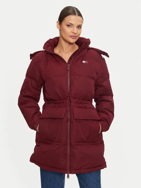 Tommy Jeans Tommy Jeans Pernata jakna Alaska DW0DW18821 Tamnocrvena Regular Fit