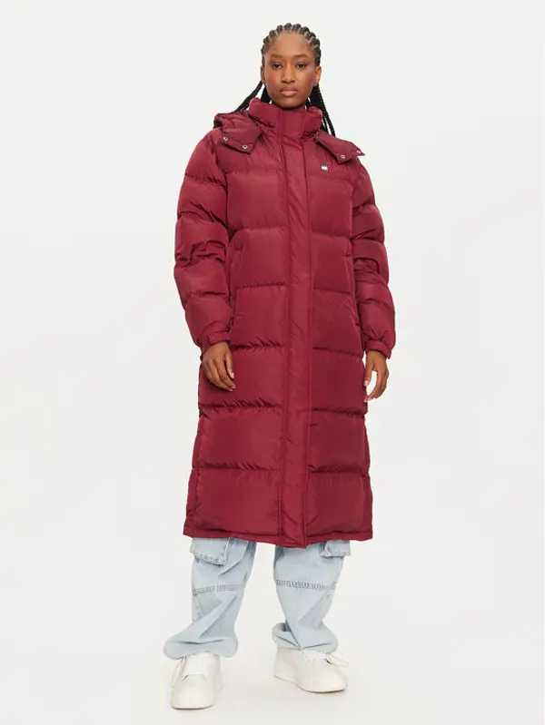 Tommy Jeans Tommy Jeans Pernata jakna Alaska DW0DW18860 Tamnocrvena Regular Fit