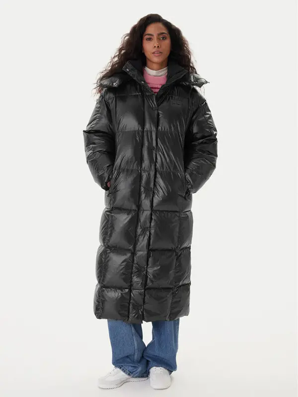 Tommy Jeans Tommy Jeans Pernata jakna Alaska DW0DW21615 Crna Relaxed Fit