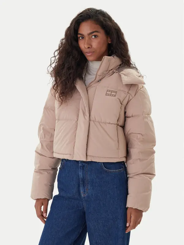 Tommy Jeans Tommy Jeans Pernata jakna Alaska DW0DW21624 Bež Regular Fit