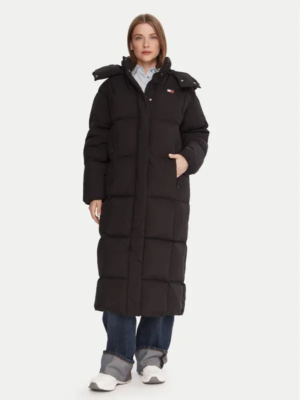 Tommy Jeans Tommy Jeans Pernata jakna Alaska DW0DW21977 Crna Relaxed Fit