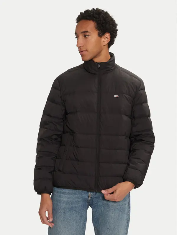 Tommy Jeans Tommy Jeans Pernata jakna DM0DM20686 Crna Regular Fit