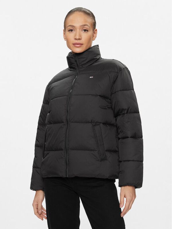 Tommy Jeans Tommy Jeans Pernata jakna DW0DW15963 Crna Regular Fit