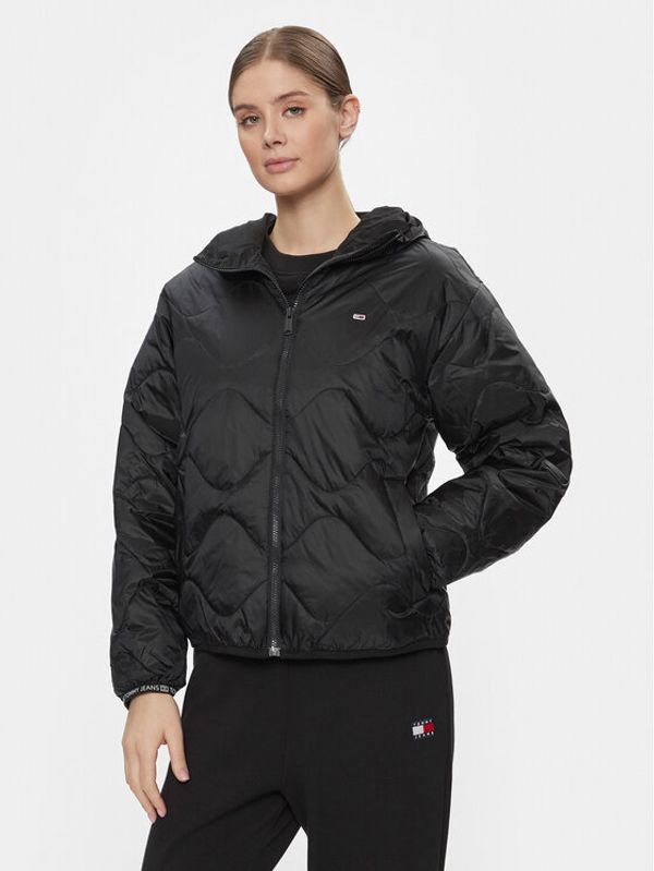 Tommy Jeans Tommy Jeans Pernata jakna DW0DW17242 Crna Regular Fit