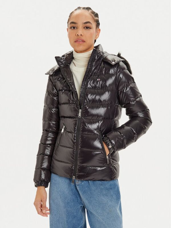 Tommy Jeans Tommy Jeans Pernata jakna DW0DW19926 Crna Regular Fit