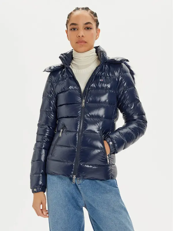 Tommy Jeans Tommy Jeans Pernata jakna DW0DW19926 Tamnoplava Regular Fit