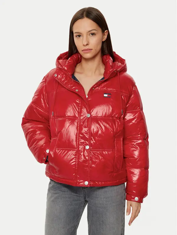 Tommy Jeans Tommy Jeans Pernata jakna DW0DW20210 Crvena Regular Fit