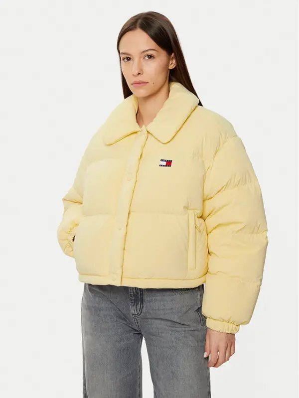 Tommy Jeans Tommy Jeans Pernata jakna DW0DW20390 Bež Regular Fit