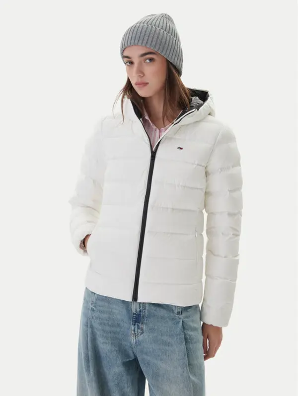 Tommy Jeans Tommy Jeans Pernata jakna DW0DW21617 Bijela Regular Fit
