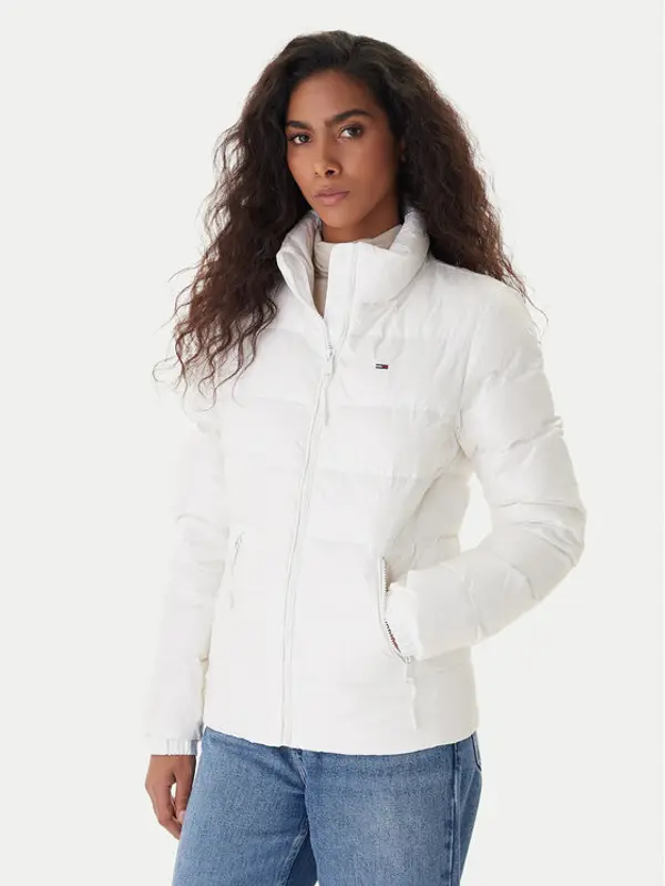Tommy Jeans Tommy Jeans Pernata jakna DW0DW21618 Bijela Slim Fit