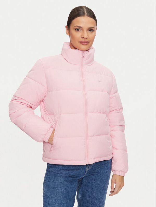 Tommy Jeans Tommy Jeans Pernata jakna Essential DW0DW18827 Ružičasta Regular Fit