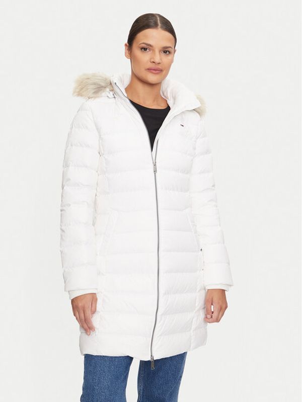 Tommy Jeans Tommy Jeans Pernata jakna Essential DW0DW18864 Bijela Slim Fit