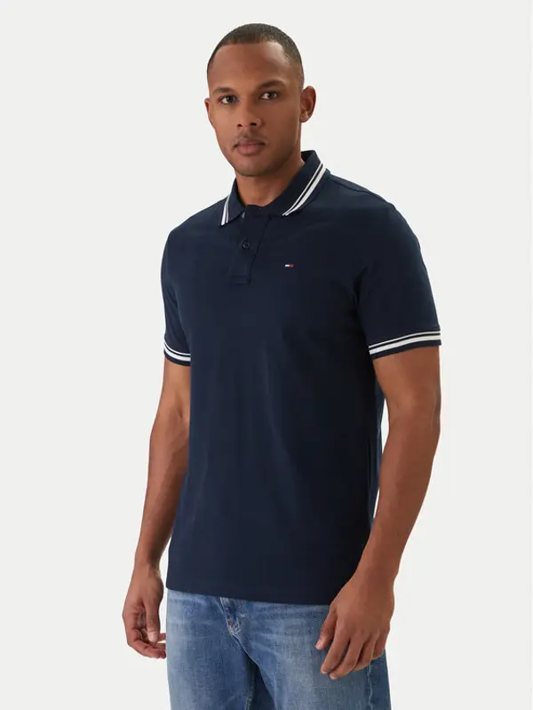 Tommy Jeans Tommy Jeans Polo DM0DM22700 Tamnoplava Regular Fit