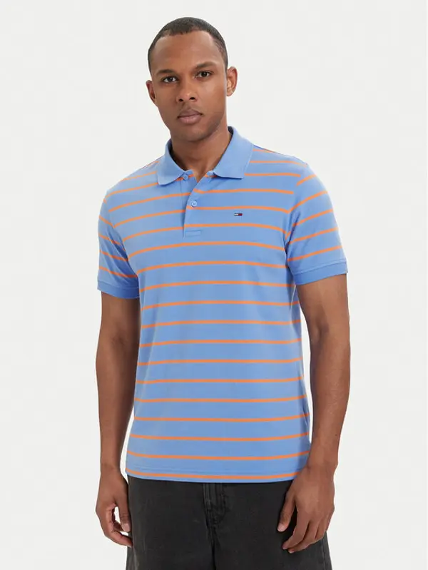 Tommy Jeans Tommy Jeans Polo DM0DM22708 Plava Regular Fit