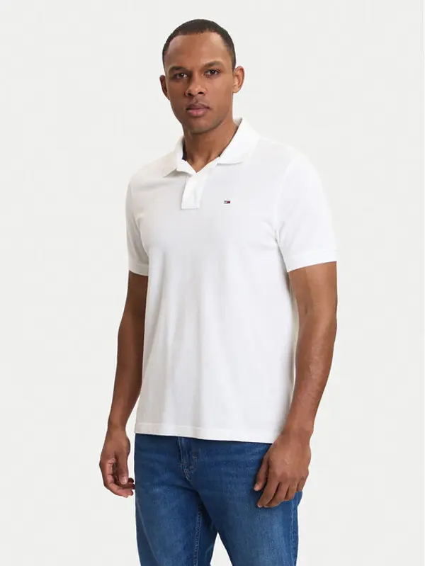 Tommy Jeans Tommy Jeans Polo DM0DM22711 Bijela Regular Fit