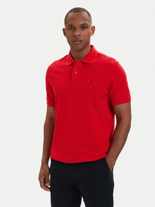 Tommy Jeans Tommy Jeans Polo DM0DM22711 Crvena Regular Fit