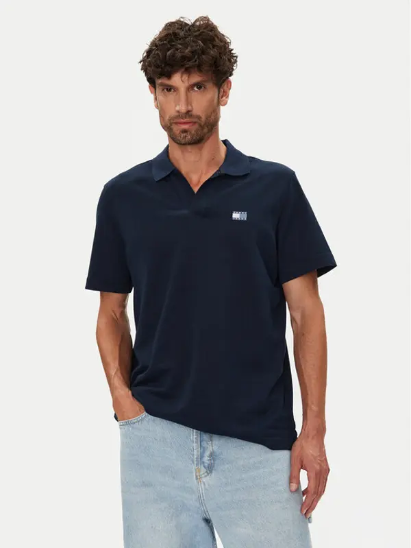 Tommy Jeans Tommy Jeans Polo Skipper DM0DM21657 Tamnoplava Regular Fit
