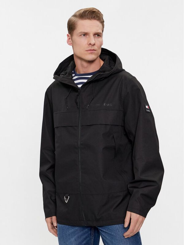 Tommy Jeans Tommy Jeans Prijelazna jakna Chicago DM0DM17889 Crna Regular Fit