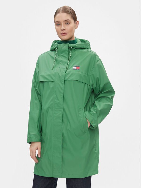 Tommy Jeans Tommy Jeans Prijelazna jakna Chicago DW0DW15949 Zelena Regular Fit