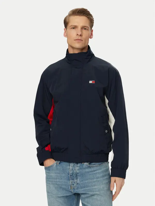 Tommy Jeans Tommy Jeans Prijelazna jakna DM0DM22738 Tamnoplava Regular Fit