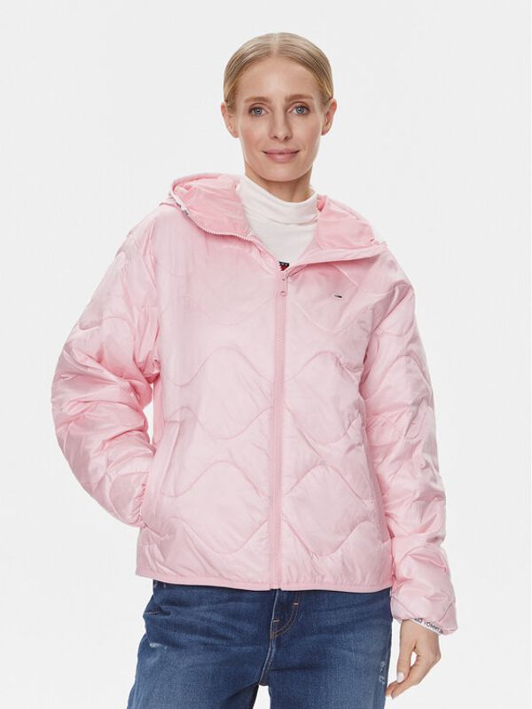 Tommy Jeans Tommy Jeans Prijelazna jakna DW0DW17242 Ružičasta Regular Fit
