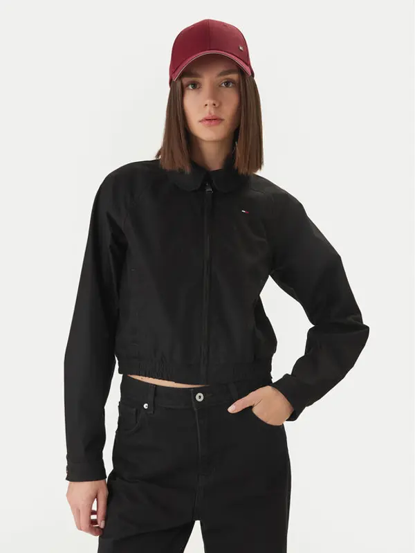 Tommy Jeans Tommy Jeans Prijelazna jakna DW0DW20403 Crna Regular Fit