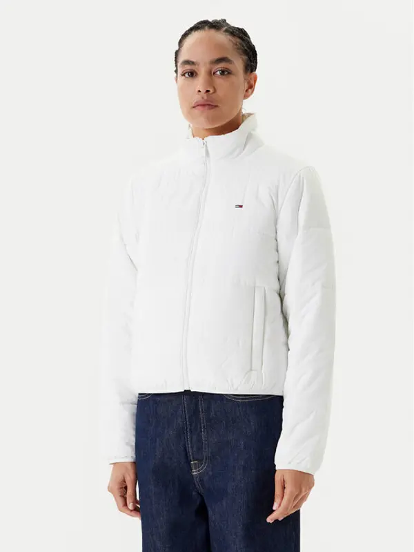 Tommy Jeans Tommy Jeans Prijelazna jakna DW0DW20958 Bijela Regular Fit