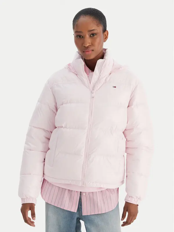 Tommy Jeans Tommy Jeans Prijelazna jakna DW0DW22039 Ružičasta Regular Fit