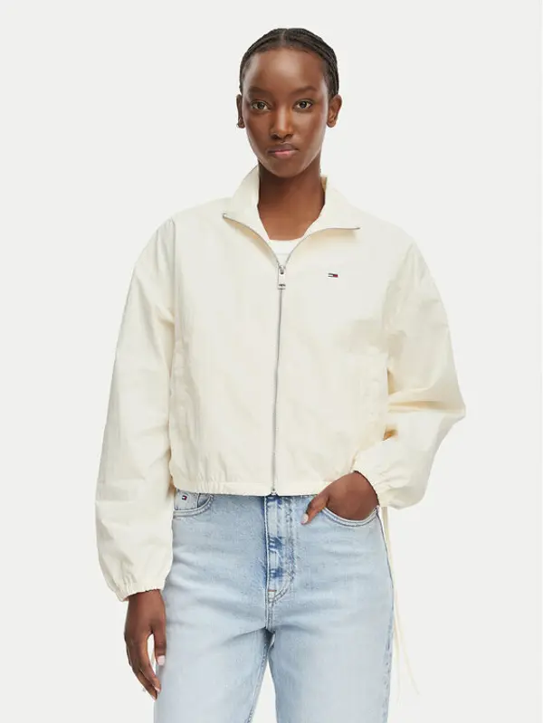 Tommy Jeans Tommy Jeans Prijelazna jakna DW0DW22325 Bijela Regular Fit