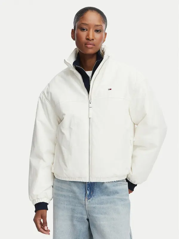 Tommy Jeans Tommy Jeans Prijelazna jakna DW0DW22908 Bijela Regular Fit