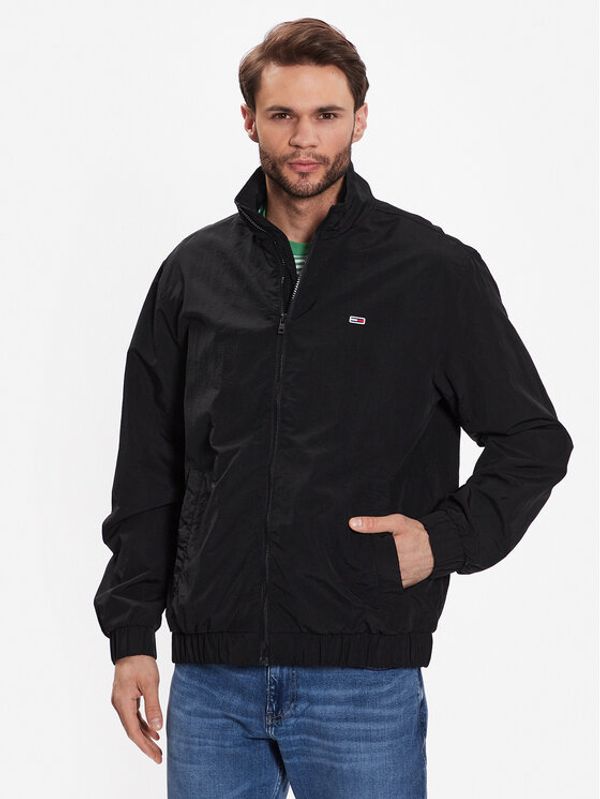 Tommy Jeans Tommy Jeans Prijelazna jakna Essential DM0DM15916 Crna Regular Fit