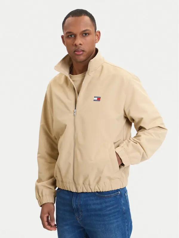 Tommy Jeans Tommy Jeans Prijelazna jakna Essential DM0DM22720 Bež Regular Fit