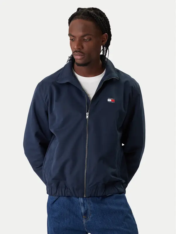 Tommy Jeans Tommy Jeans Prijelazna jakna Essential DM0DM22720 Tamnoplava Regular Fit