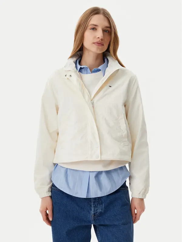 Tommy Jeans Tommy Jeans Prijelazna jakna Essential DW0DW20439 Écru Regular Fit