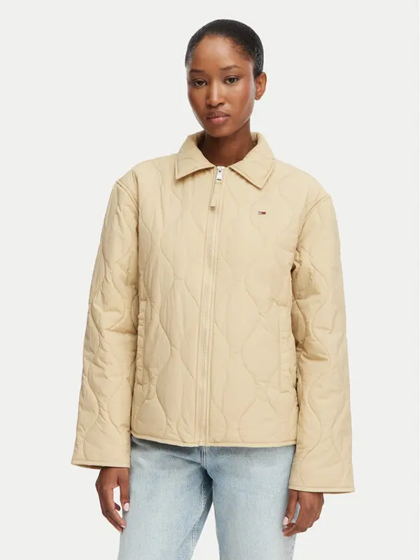 Tommy Jeans Tommy Jeans Prijelazna jakna Tjw Coach DW0DW22909 Bež Regular Fit