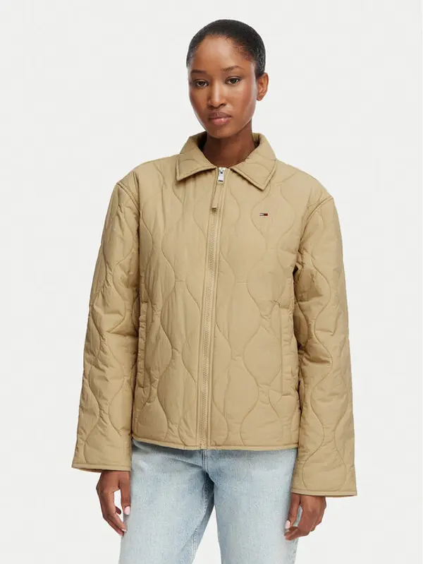 Tommy Jeans Tommy Jeans Prijelazna jakna Tjw Coach DW0DW22909 Bež Regular Fit