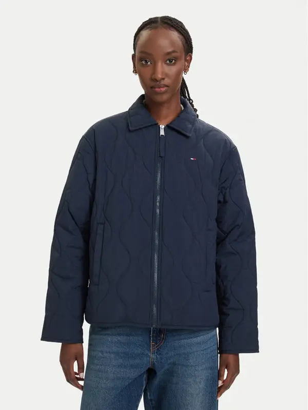 Tommy Jeans Tommy Jeans Prijelazna jakna Tjw Coach DW0DW22909 Tamnoplava Regular Fit