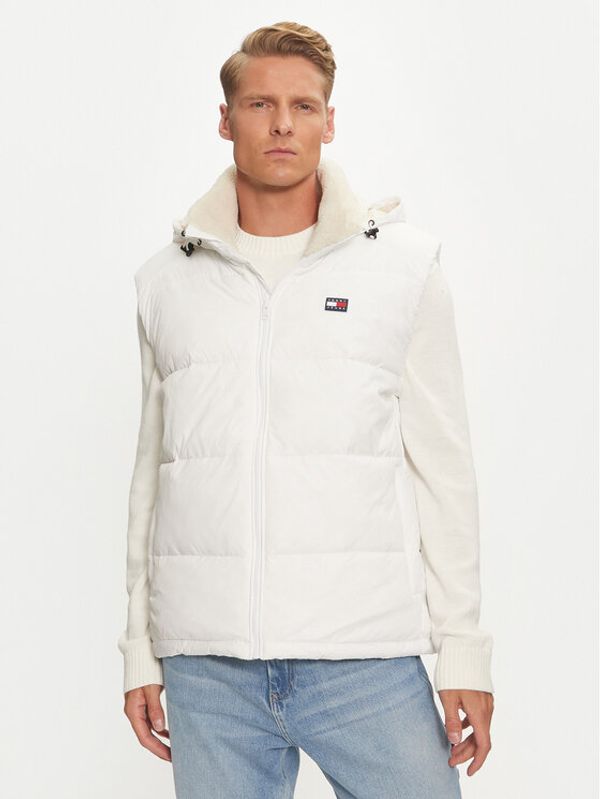 Tommy Jeans Tommy Jeans Prsluk DM0DM19632 Bijela Regular Fit