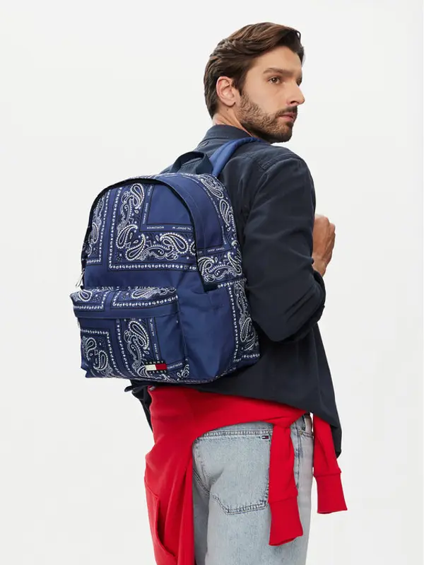 Tommy Jeans Tommy Jeans Ruksak Tjm Ess Daily Bandana Backpack AM0AM14473 Plava