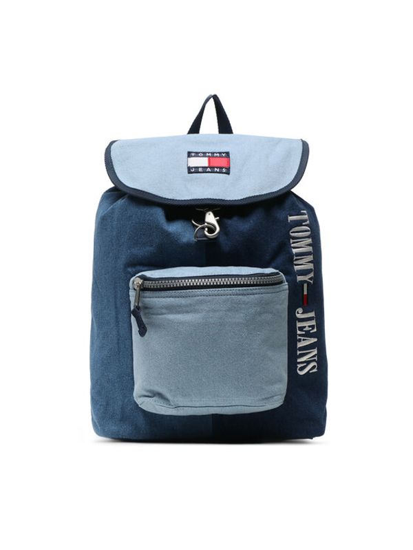 Tommy Jeans Tommy Jeans Ruksak Tjm Heritage Denim Flap Backpack AM0AM11108 Plava