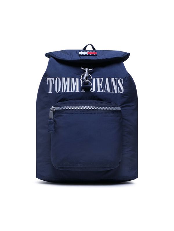 Tommy Jeans Tommy Jeans Ruksak Tjm Heritage Flap Backpack AM0AM10717 Tamnoplava