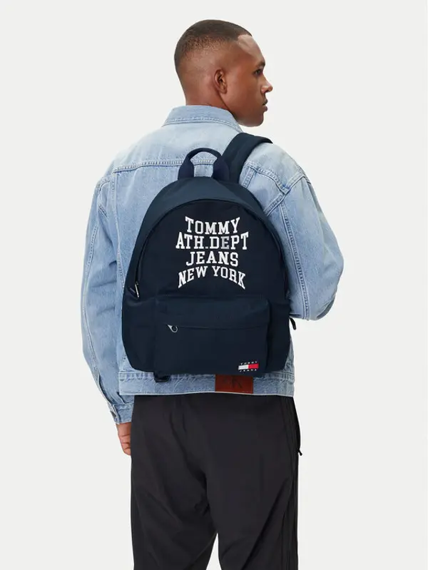 Tommy Jeans Tommy Jeans Ruksak Tjm Multi Graphic Dome Backpack AM0AM13730 Tamnoplava
