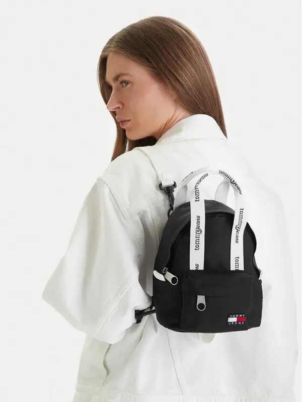 Tommy Jeans Tommy Jeans Ruksak Tjw ESS Daily Mini Backpack AW0AW18581 Crna