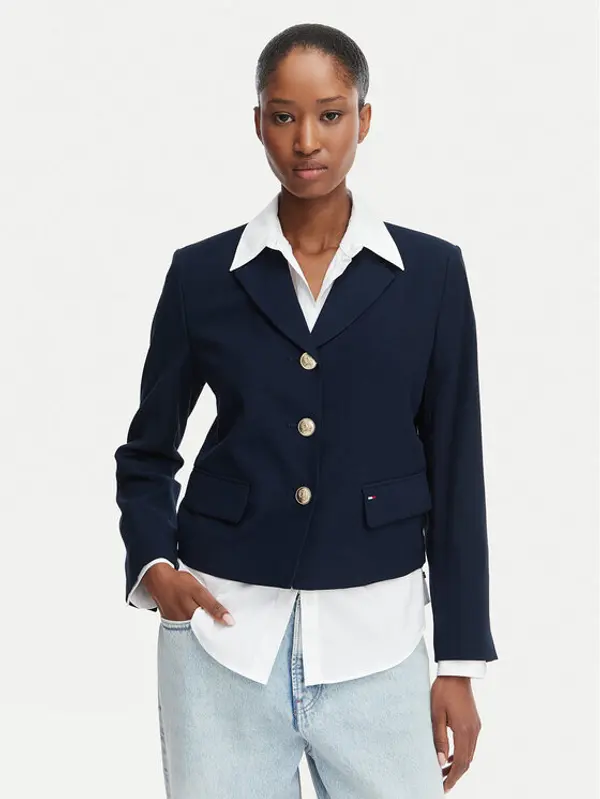 Tommy Jeans Tommy Jeans Sakoi DW0DW22910 Tamnoplava Regular Fit