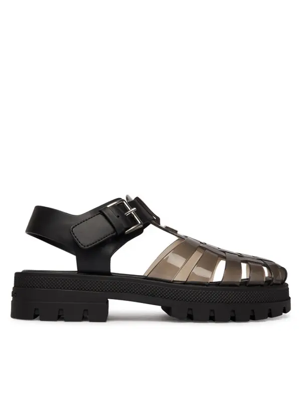 Tommy Jeans Tommy Jeans Sandale Jelly Chunky Cleat Fisherman EN02949 Crna