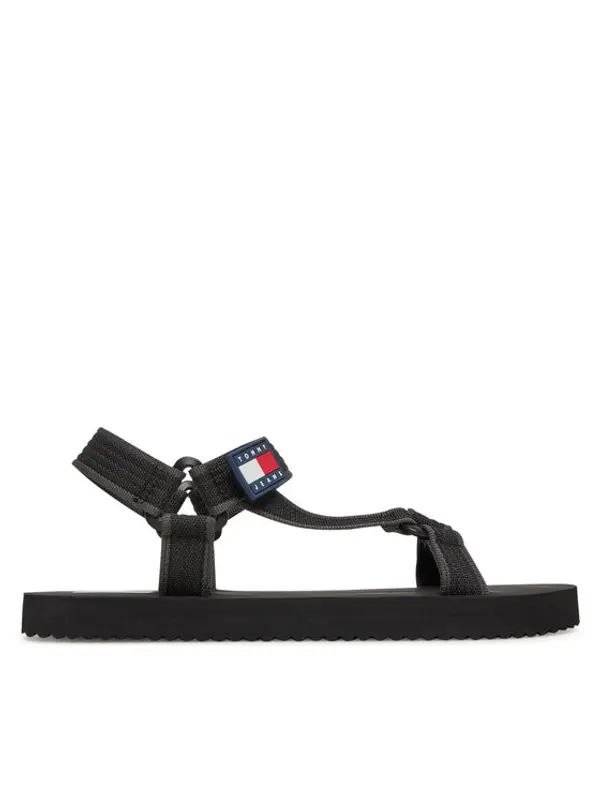 Tommy Jeans Tommy Jeans Sandale Tjm Casual Sandal EM0EM01563 Crna