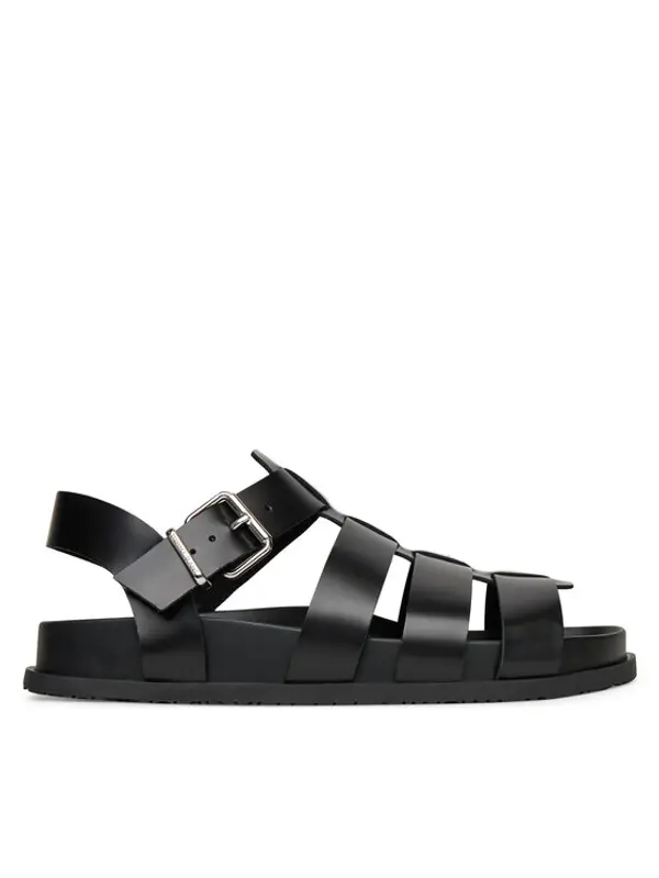 Tommy Jeans Tommy Jeans Sandale Tjw Fisherman Patent Sandal EN0EN02874 Crna