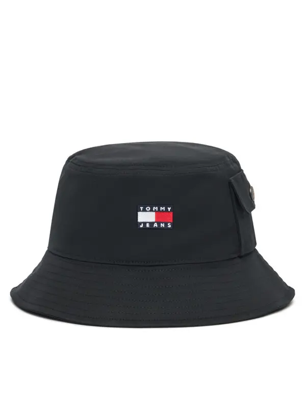 Tommy Jeans Tommy Jeans Šešir Heritage Bucket AM0AM13423 Crna
