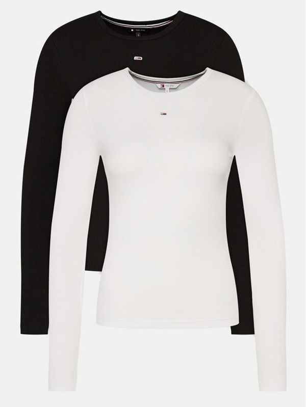 Tommy Jeans Tommy Jeans Set od 2 majice Essential DW0DW17716 Šarena Slim Fit