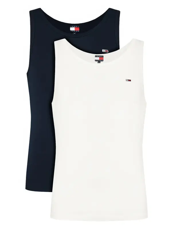 Tommy Jeans Tommy Jeans Set potkošulja bez rukava﻿ DM0DM20769 Šarena Slim Fit